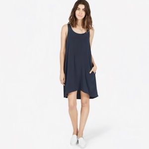 NEW Everlane 100% Silk Sleeveless Dress